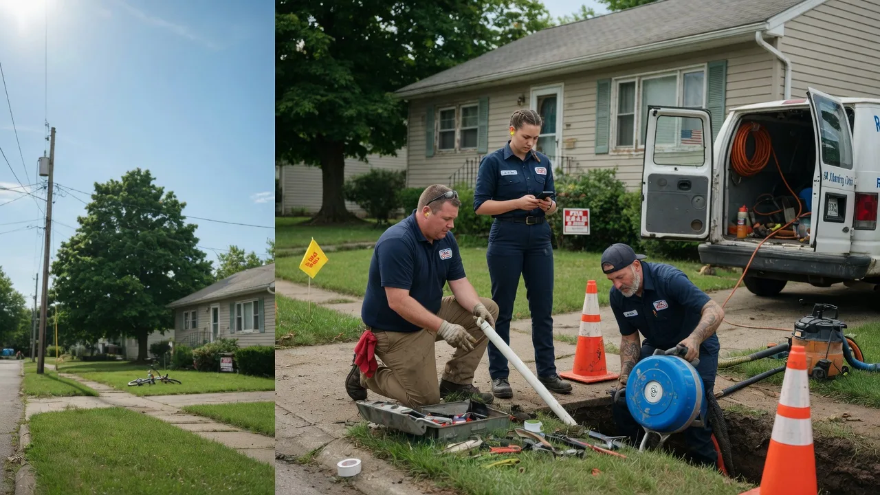 Sewer Line Repair in Lostant, IL near me